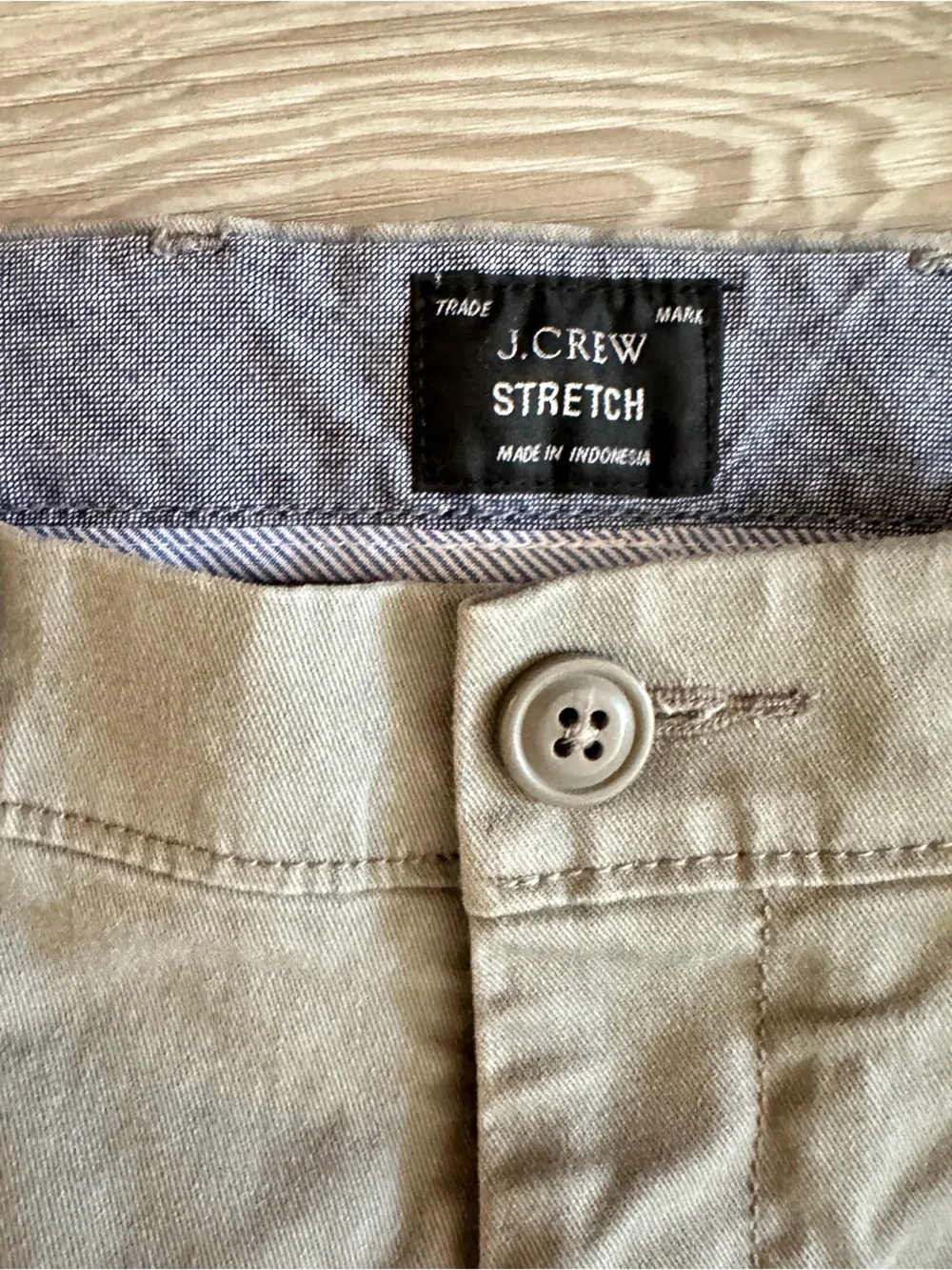 J. Crew Slim 484 Pants in Light Khaki Men: 31-30